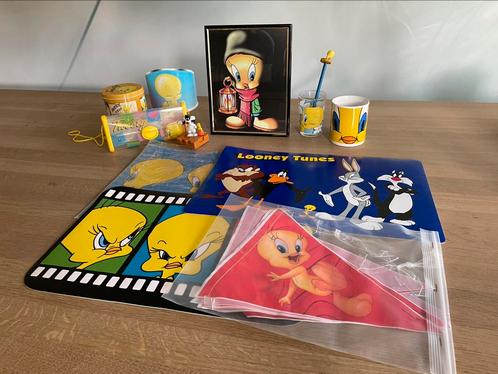 Leuke vintage Tweety set, Verzamelen, Stripfiguren, Zo goed als nieuw, Gebruiksvoorwerp, Ophalen of Verzenden