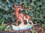 Vintage hert, Hubert, bequet, jacht, Antiek en Kunst, Ophalen of Verzenden