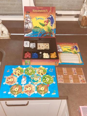 De kolonisten van catan junior uitmuntende staat beschikbaar voor biedingen