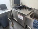 Te koop spoelbak en werkbank, Huis en Inrichting, Keuken | Complete keukens, Gebruikt, Overige kleuren, Overige typen, Ophalen of Verzenden