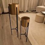 Lifa living set plantenstandaard goud, Huis en Inrichting, Woonaccessoires | Zuilen en Pilaren, Ophalen, Gebruikt