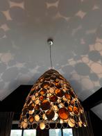 Echte schelpen hanglamp, Huis en Inrichting, Lampen | Hanglampen, Ophalen, Zo goed als nieuw, 50 tot 75 cm