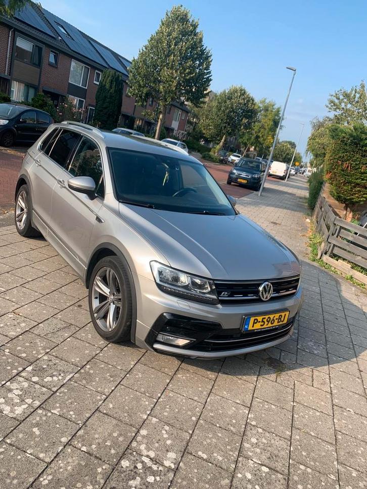 Volkswagen Tiguan 2.0 comfortline TDI DSG 2017 R LINE PAKKET, Auto's, Volkswagen, Particulier, Tiguan, ABS, Achteruitrijcamera