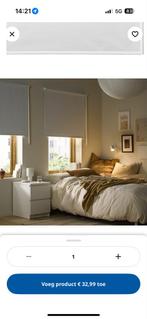 IKEA FRIDANS Rolgordijn - Wit - Nieuw, Huis en Inrichting, Ophalen, Nieuw, Wit, 100 tot 150 cm