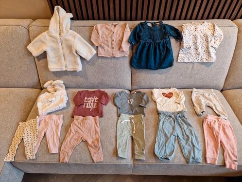 Kledingset meisje, maat 56, 17-delig, Kinderen en Baby's, Babykleding | Baby-kledingpakketten, Zo goed als nieuw, Maat 56, Ophalen of Verzenden