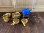 vintage fondueset Longchamp, Ophalen, Zo goed als nieuw, Brander, Fondueset