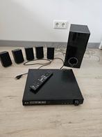 LG home Cinema set met blue ray 3D speler, Audio, Tv en Foto, Home Cinema-sets, Ophalen, Zo goed als nieuw, Overige merken, Blu-ray-speler