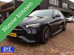 Mercedes C-klasse 200 AMG Line Panorama Dak Camera Trekh 19", Automaat, Achterwielaandrijving, 4 cilinders, Blauw