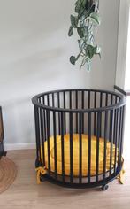 Ronde mat zwarte box Europe Baby, Kinderen en Baby's, Boxen, Ophalen, Zo goed als nieuw, Rond, Boxkleed