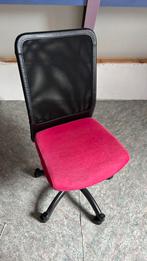 Bureaustoel, Ophalen, Zo goed als nieuw, Roze, Bureaustoel