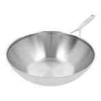 Demeyere Industry 5 Wok 30cm, Huis en Inrichting, Ophalen of Verzenden, Gebruikt, Rvs, Wok