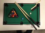 Kleine pooltafel met accessoires, Ophalen of Verzenden, Gebruikt, Pooltafel