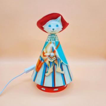 Gelaarsde Kat Lamp - Kinderkamer Decoratie beschikbaar voor biedingen