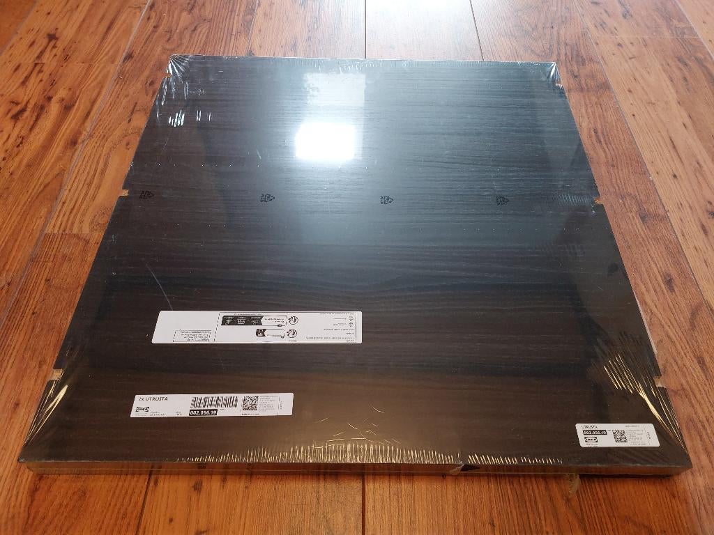 New IKEA UTRUSTA black-grey 60 x 60 shelves for sale!, Ophalen, Bruin, Nieuw, 50 tot 100 cm
