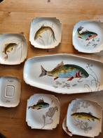 ANTIEK Vis-servies, Antiek en Kunst, Ophalen of Verzenden