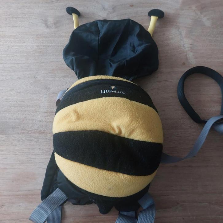 Littlelife peuterrugzak bij/ wesp, Sieraden, Tassen en Uiterlijk, Tassen | Rugtassen, Zo goed als nieuw, Overige merken, Ophalen of Verzenden