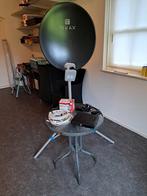 Caravan schotel Antenne, incl.voet, Audio, Tv en Foto, Schotelantennes, Overige merken, Gebruikt, Ophalen