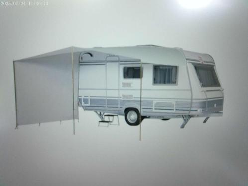 1 x gebruikt REDA schuifluifel 630 lang en 2 m diep alm stok, Caravans en Kamperen, Voortenten en Luifels, Zo goed als nieuw, Dorema