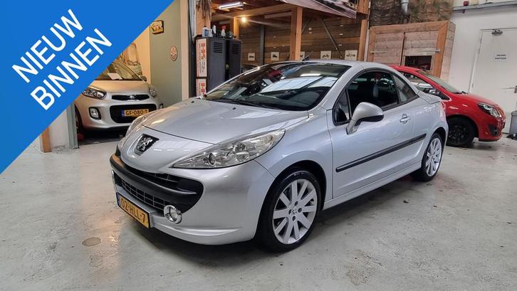 Peugeot 207 CC 1.6 VTi Féline LEER, Clima, 1e eigenaar, NAP, Auto's, Peugeot, Bedrijf, Te koop, ABS, Airbags, Airconditioning