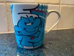 Smurfen Mok - Vintage Verzamelobject, Gebruikt, Keramiek, Ophalen of Verzenden, Overige stijlen