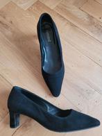 Pauw Panara pums dames hakken zwart suede 39,5, Kleding | Dames, Ophalen of Verzenden, Zo goed als nieuw, Zwart