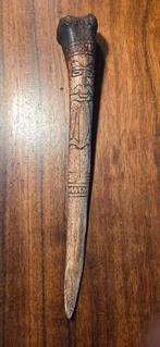 Asmat, Sepik, Abelam casuaris dolk Papoea Nieuw Guinea, Antiek en Kunst, Ophalen of Verzenden