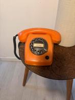 Oranje PTT T65 de Luxe Telefoon, Ophalen, Gebruikt, Met draaischijf