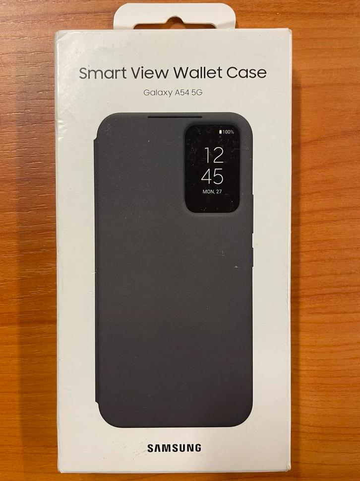 Samsung Smart View Wallet Case – Galaxy A54 – Zwart, Telecommunicatie, Mobiele telefoons | Hoesjes en Frontjes | Samsung, Nieuw