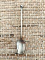 Antieke suikerlepeltje verzilverd Zilverstad Schoonhoven 90, Ophalen of Verzenden