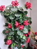 Ophang kunst geranium heel mooi, Ophalen of Verzenden, Zo goed als nieuw