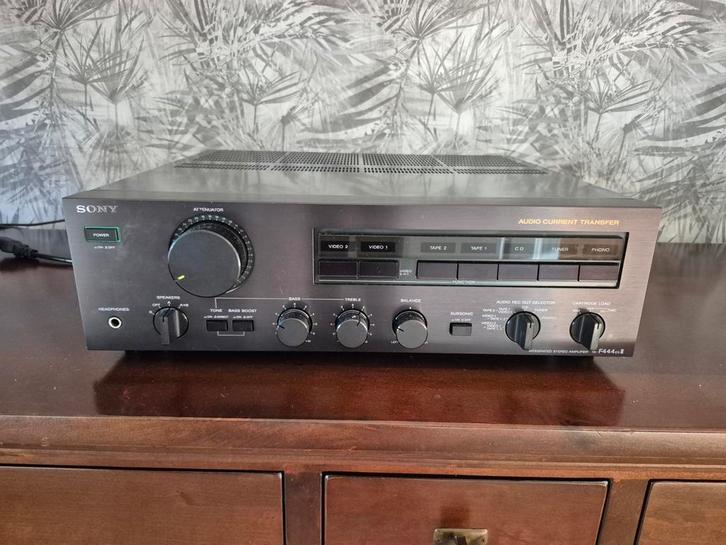Sony TA-F444ES II 100watt Versterker, Audio, Tv en Foto, Versterkers en Receivers, Gebruikt, Stereo, 60 tot 120 watt, Sony, Ophalen of Verzenden