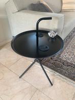 Design bijzettafeltje, Minder dan 55 cm, Metaal of Aluminium, Rond, Zo goed als nieuw