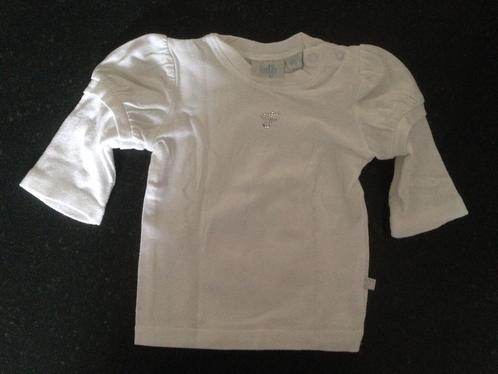 Meisjes shirtje  / shirt / longsleeve wit van Feetje mt 62, Kinderen en Baby's, Babykleding | Maat 62, Gebruikt, Meisje, Shirtje of Longsleeve