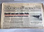 NSDAP Völkischer Beobachter, Verzamelen, Ophalen of Verzenden, Duitsland, Boek of Tijdschrift