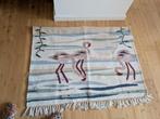 Flamingo Tapijt - Uniek Design, 100 tot 150 cm, Ophalen of Verzenden, Zo goed als nieuw, Wit