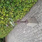 Zonnewijzer op betonnen sokkel, Tuin en Terras, Bloembakken en Plantenbakken, Ophalen, Rond, Zo goed als nieuw, Metaal