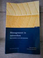 E.F. ten Heuvelhof - Management in netwerken, Ophalen of Verzenden, Zo goed als nieuw, E.F. ten Heuvelhof; H. de Bruijn