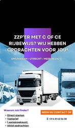 C Chauffeur Utrecht op ZZP basis, 33 - 40 uur, Freelance of Uitzendbasis