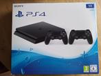 Playstation 4, Ophalen, Gebruikt, Met 2 controllers, 1 TB