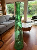 Groene vaas 80cm, Huis en Inrichting, Ophalen, 75 cm of meer, Groen, Glas