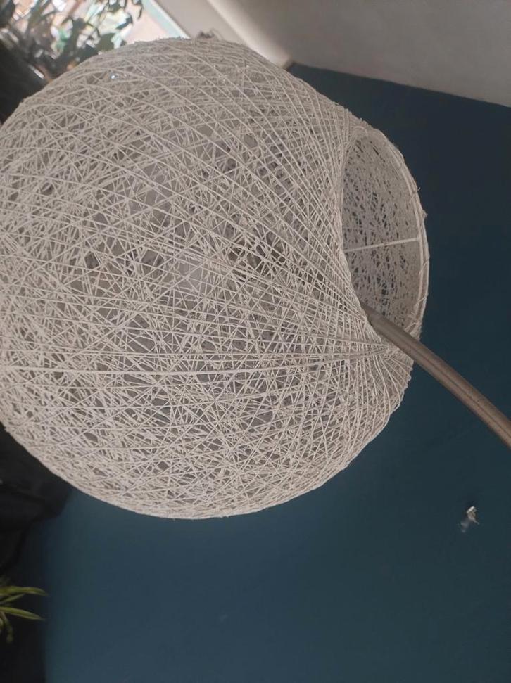 Booglamp met dimknop (excl. lamp), Huis en Inrichting, Lampen | Vloerlampen, 150 tot 200 cm, Ophalen of Verzenden