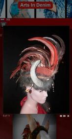 Unieke handmade hoofdtooi mohawk hoofdversiering, Verzenden, Nieuw