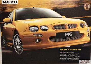 Handboek MG ZR RCL0525NL instructieboekje Nederlandstalig beschikbaar voor biedingen