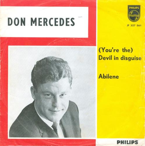 DON MERCEDES – Devil In Disguise (Philips/NL), Cd's en Dvd's, Vinyl Singles, Verzenden