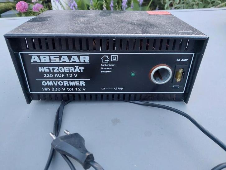 Absaar omvormer 230-12 volt, Caravans en Kamperen, Caravan accessoires, Ophalen of Verzenden