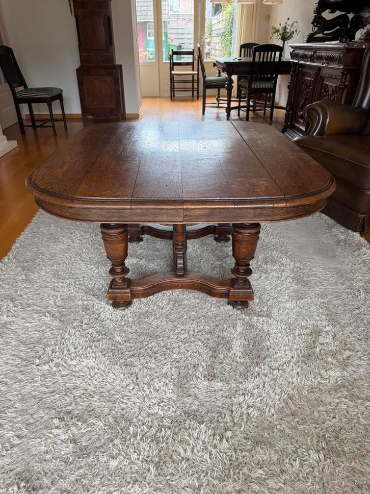 Antieke eikenhouten tafel, Antiek en Kunst, Antiek | Meubels | Tafels, Ophalen