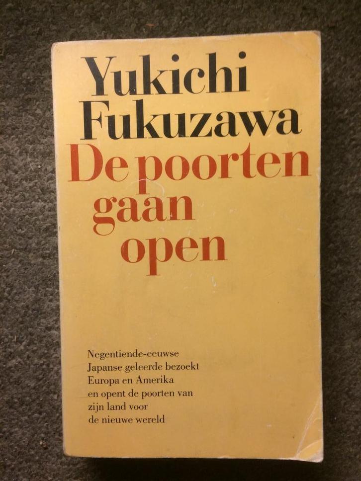 De poorten gaan open ; door Yukichi Fukuzawa #Japan, Boeken, Biografieën, Gelezen, Wetenschap, Ophalen of Verzenden