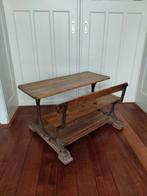 Brocante (Belgisch) houten schoolbankje, Ophalen