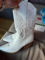 Witte Cowboy Laarzen - Maat 40, Wit, Lage of Enkellaarzen, Ophalen of Verzenden, Onbekend