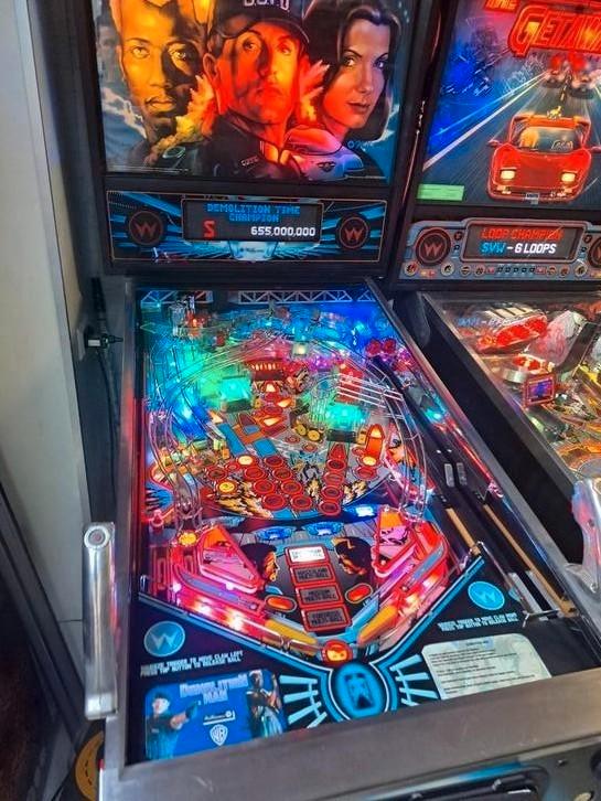 Flipperkast Demolition Man, Verzamelen, Automaten | Flipperkasten, Zo goed als nieuw, Flipperkast, Ophalen of Verzenden